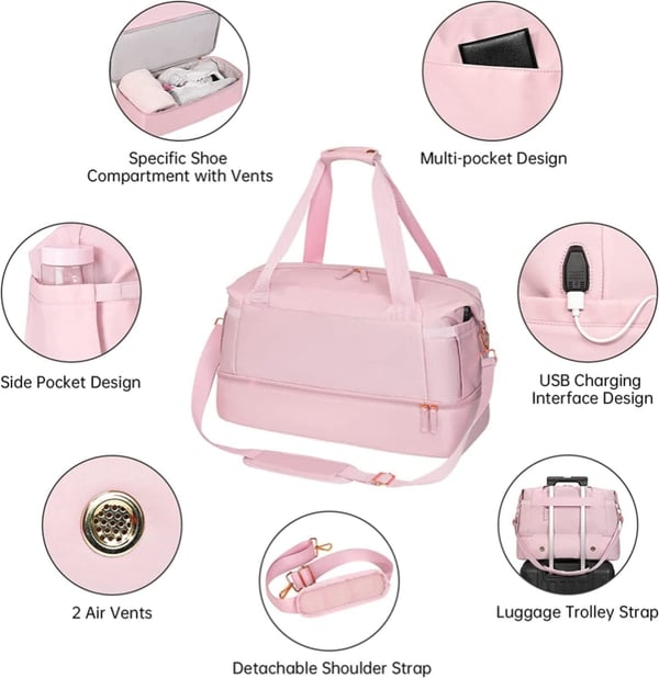 🔥 Last day 47% off🔥 Multifunctional Gym Duffel Bag