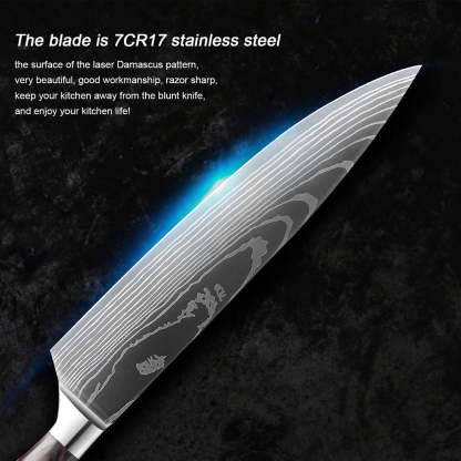 🔥🔪Ограничени до 9 комплекта, 50% отстъпка от 8 части комплект кухненски ножове от неръждаема стомана