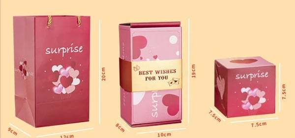 Ultima zi de promovare 50% OFF--🎁🔥Surpriză cutie cadou cutie de cadou-Crearea celui mai surprinzător cadou