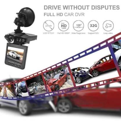 🔥Последен ден 49% OFF - 1080p HD Night Vision Dash Cam