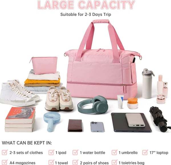 🔥 Last day 47% off🔥 Multifunctional Gym Duffel Bag