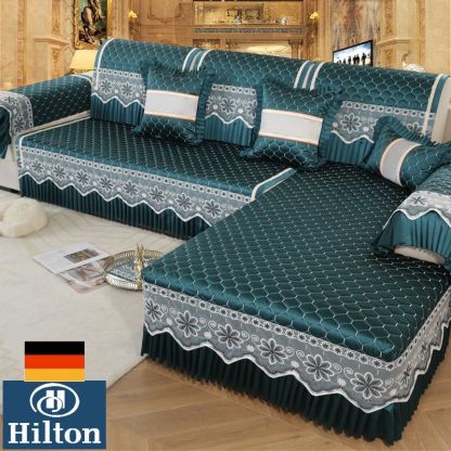(🔥💀50% kedvezmény)Hilton selyem kanapé huzat