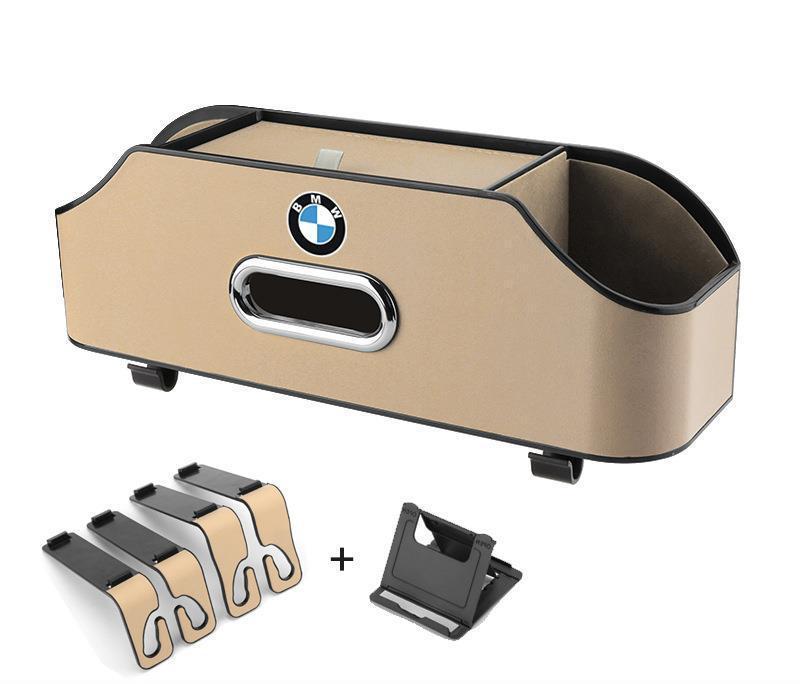 Multifunkčný úložný box do auta (pravá koža)