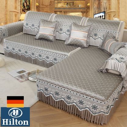 (🔥💀50% kedvezmény)Hilton selyem kanapé huzat