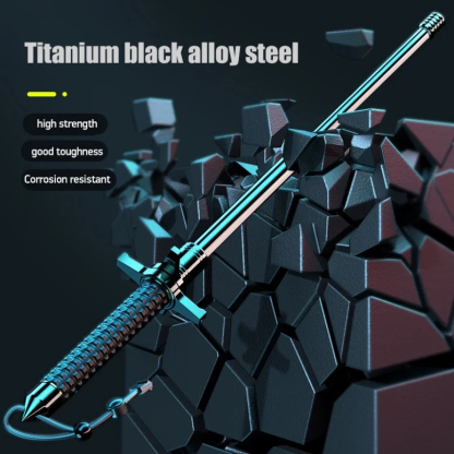 Solid multifunctional stick and knife swing car self-defense equipment