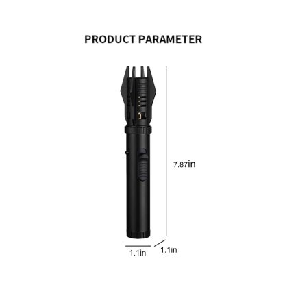 💥💥(FRETE GRATUITO) - Isqueiro de chama de sabre de luz à prova de vento 360°