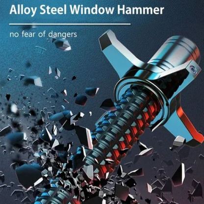 Solid multifunctional stick and knife swing car self-defense equipment