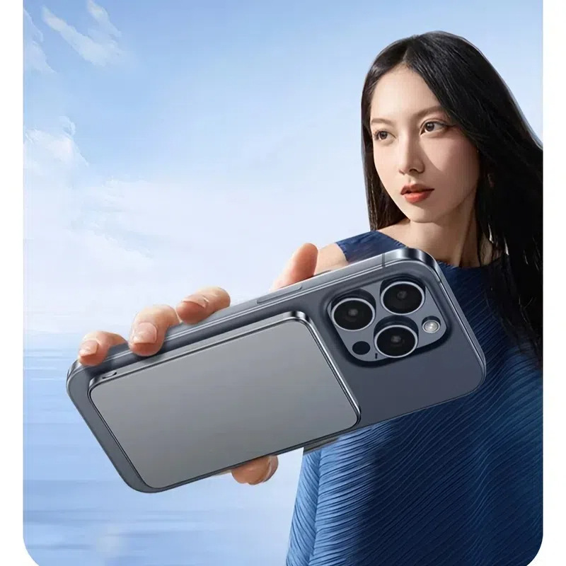 Slim Aluminum Alloy 5000mAh Magsafe Magnetic Charging Bank 