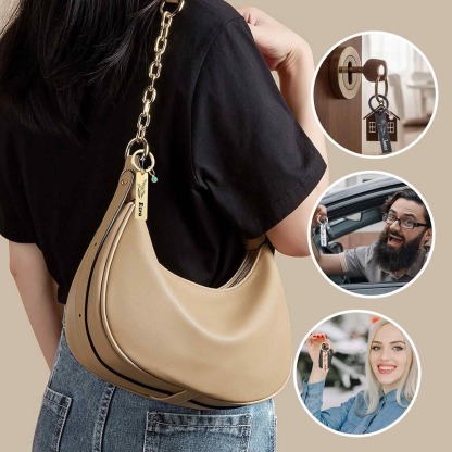 Stainless Steel Instagram-style Keychain