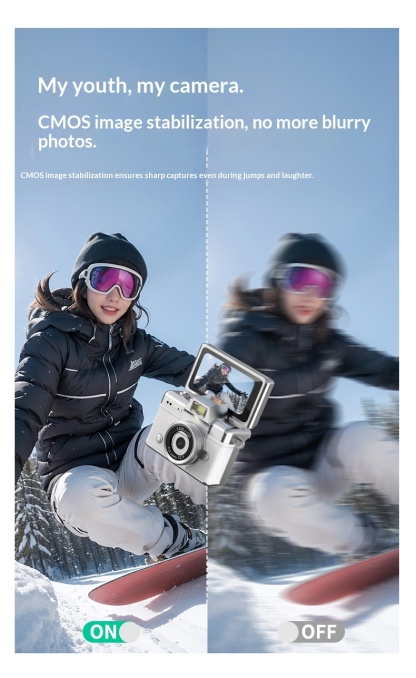 Vintage Thumb-Scroll Mini Camera