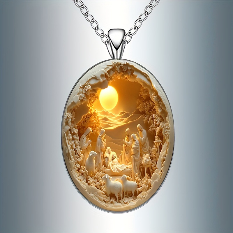 Jesus Resurrection Easter Necklace
