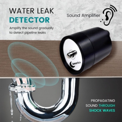 Water Leak Detector - Hear & Fix Hidden Water Leaks Before They Cost You Thousands!