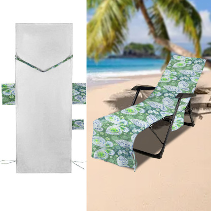 Beach Chair Cover for Poolside Balcony Lounger