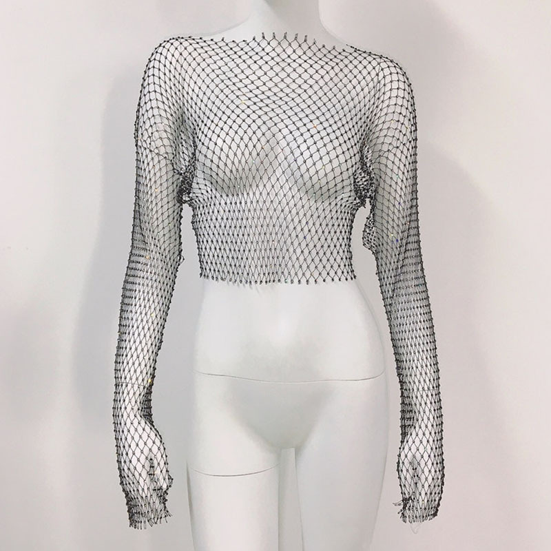 Trendy Sexy Fishnet Outfit