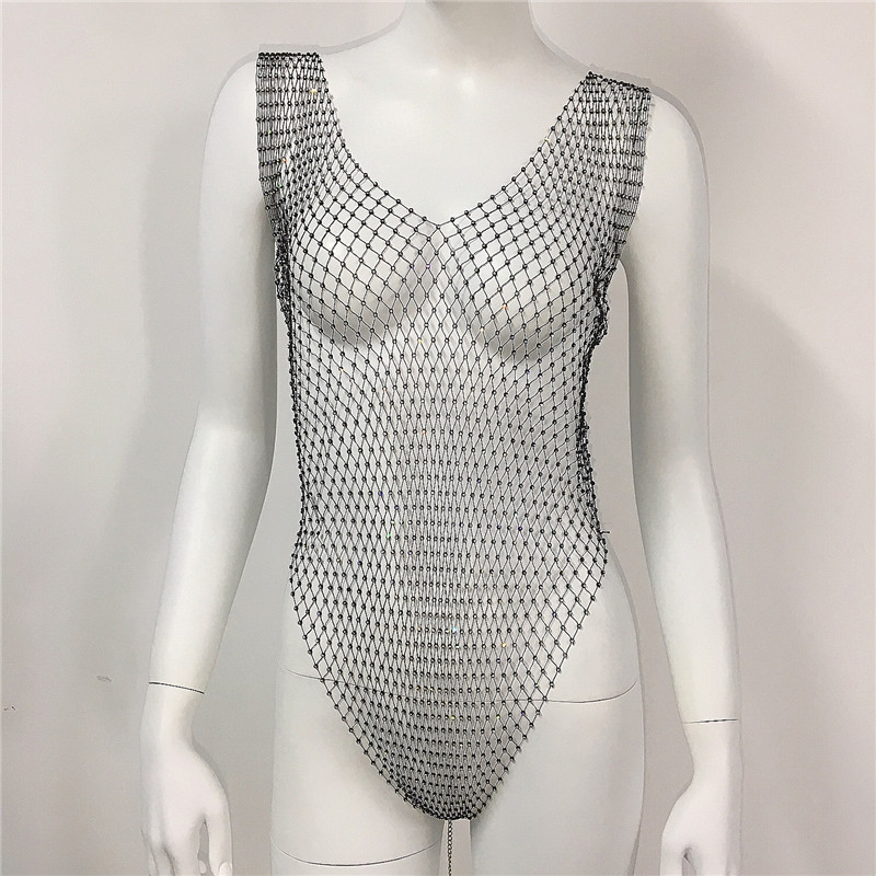Trendy Sexy Fishnet Outfit
