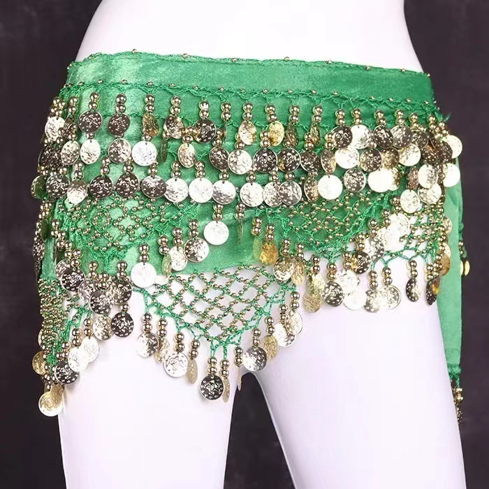 Belly Dance Waist Chain: Three Straight Two Angular Belt