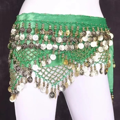 Belly Dance Waist Chain: Three Straight Two Angular Belt