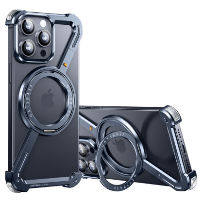 Edgeless Z-Fold Magnetic Rotating Stand Case