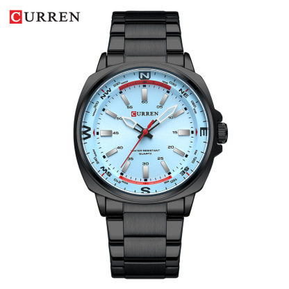 CURREN/8455 Men's Sports Waterproof Watch