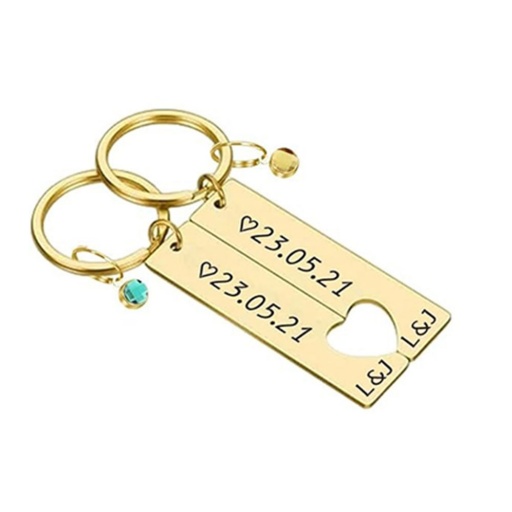 Stainless Steel Instagram-style Keychain