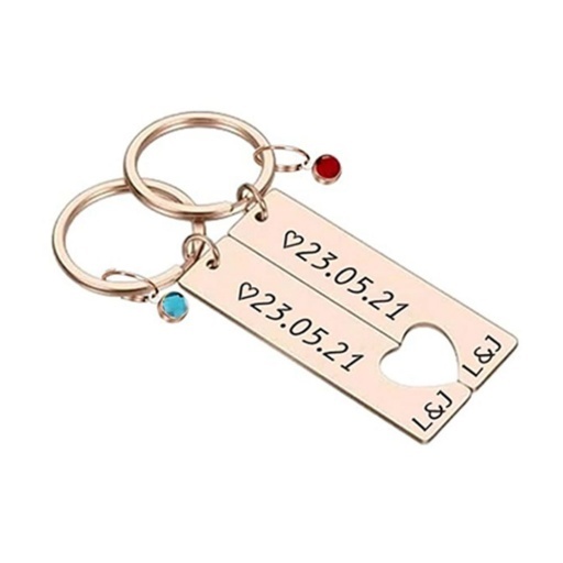 Stainless Steel Instagram-style Keychain