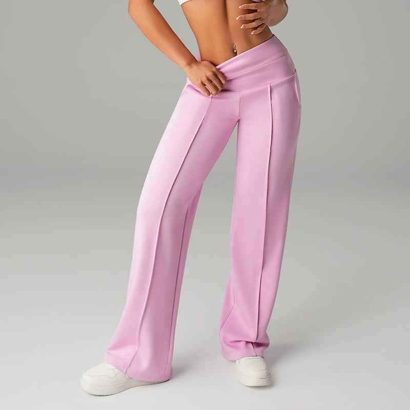 🔥🎁New arrival 50% OFF💕Women's Plain Loose Straight Leg Pants