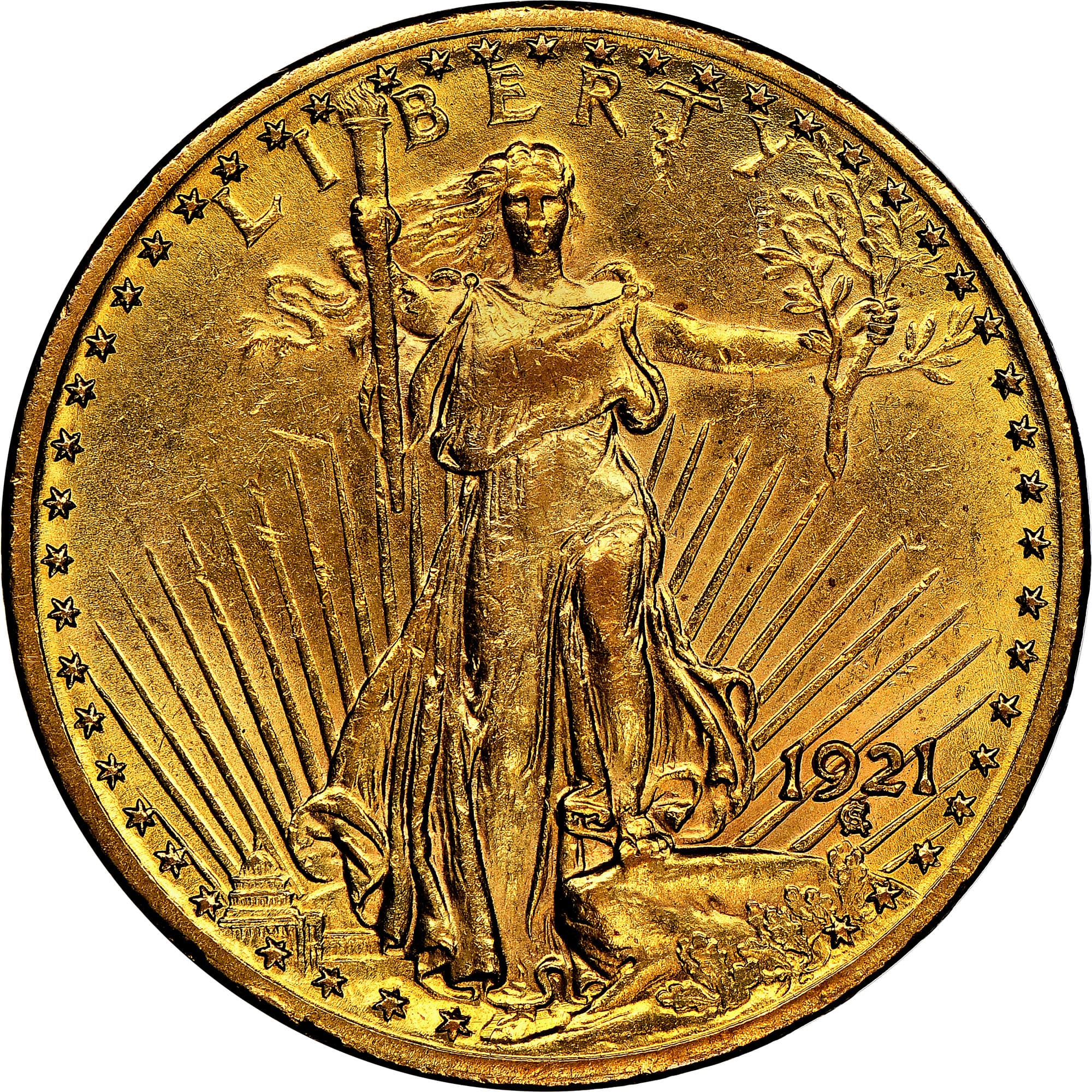 【Collector’s Set】1908-1933 Saint-Gaudens $20 Gold Double Eagle