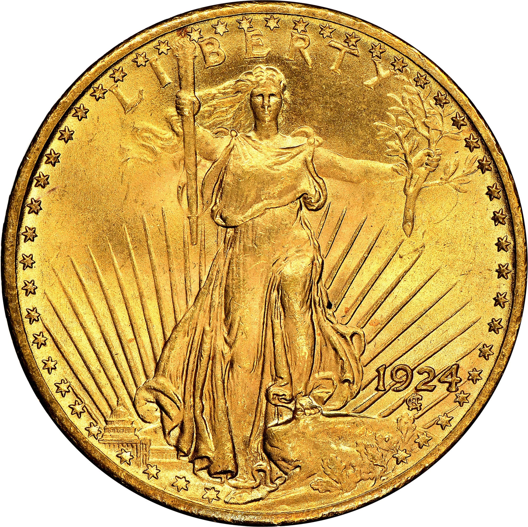 【Collector’s Set】1908-1933 Saint-Gaudens $20 Gold Double Eagle