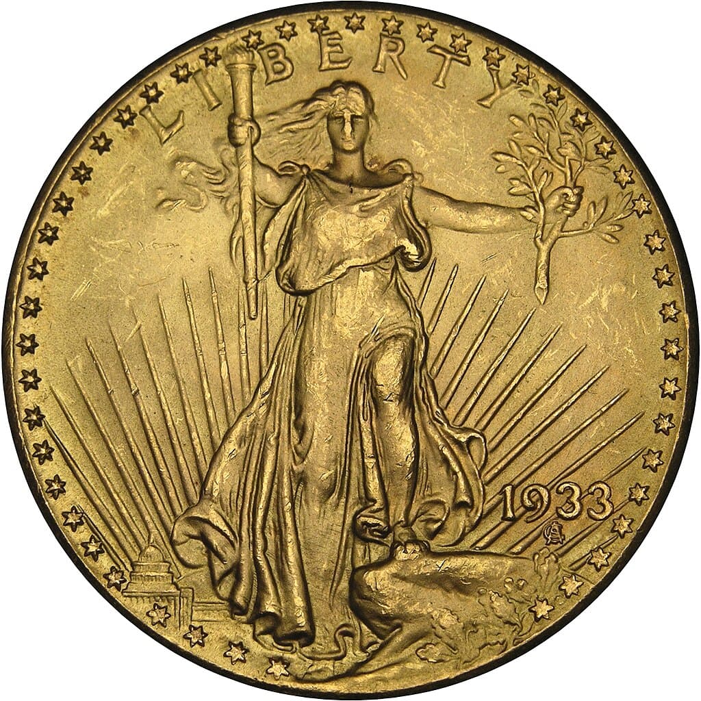 【Collector’s Set】1908-1933 Saint-Gaudens $20 Gold Double Eagle