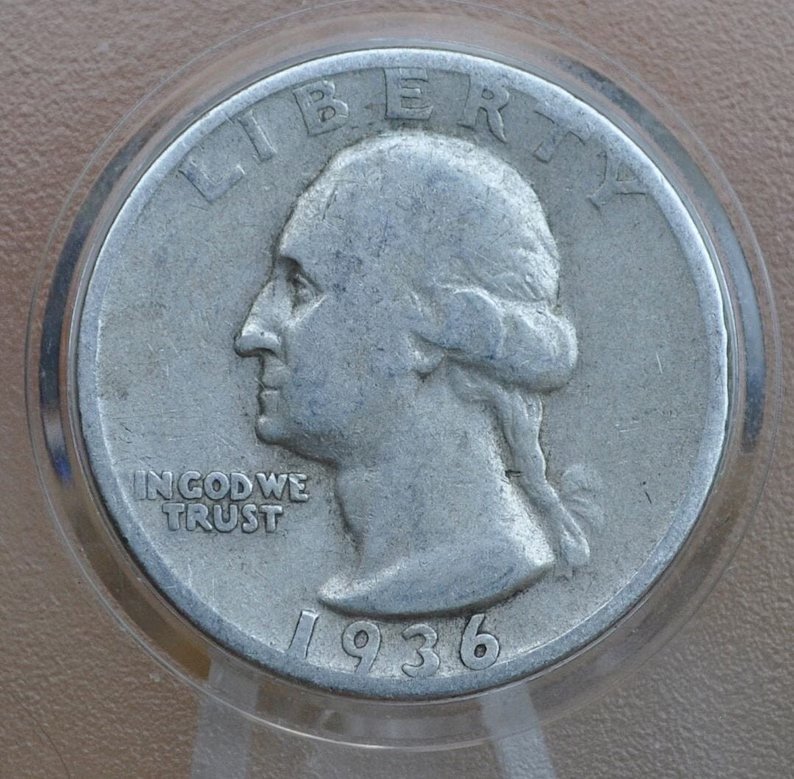 1932~1941 Washington Silver Quarter Proof 9PC