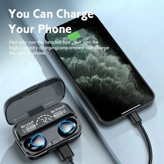 Flash Sale💥Only a few Left!🔥2026 NEW M10 Waterproof TWS Bluetooth 5.1 Earphones Charging Box