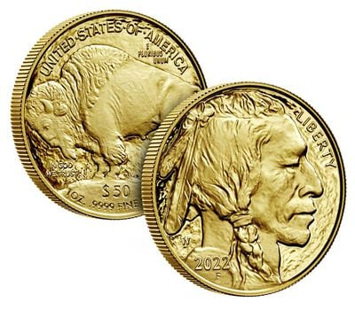 American Gold Buffalo 1 oz $50 - BU Coin