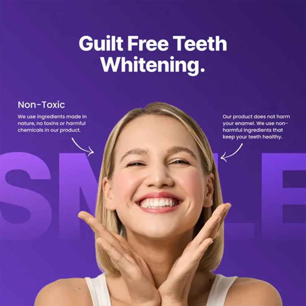 ✨ Nexisify Purple Teeth Whitening Strips (Gen 2)