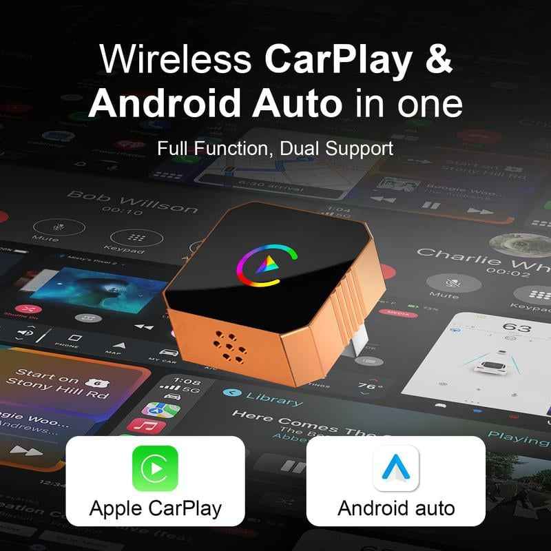 🔥2026 New Upgrade CarPlay Wireless Adapter📱 (iPhone/Android)