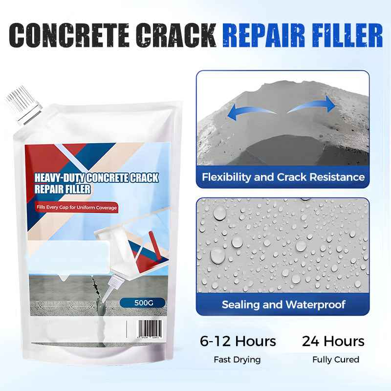 🔥New Upgrade🔥Heavy-Duty Concrete Crack Repair Adhesive