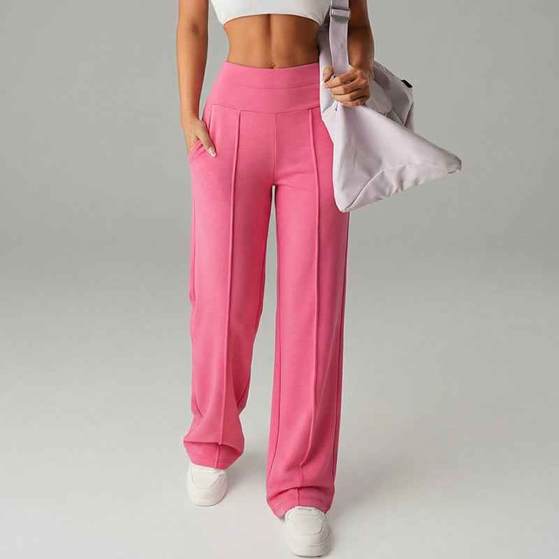 🔥🎁New arrival 50% OFF💕Women's Plain Loose Straight Leg Pants