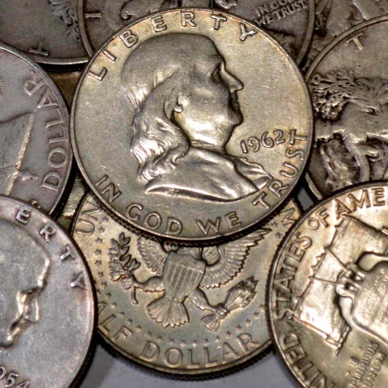 [Complete Set] 1948-1963 Franklin Half Dollars