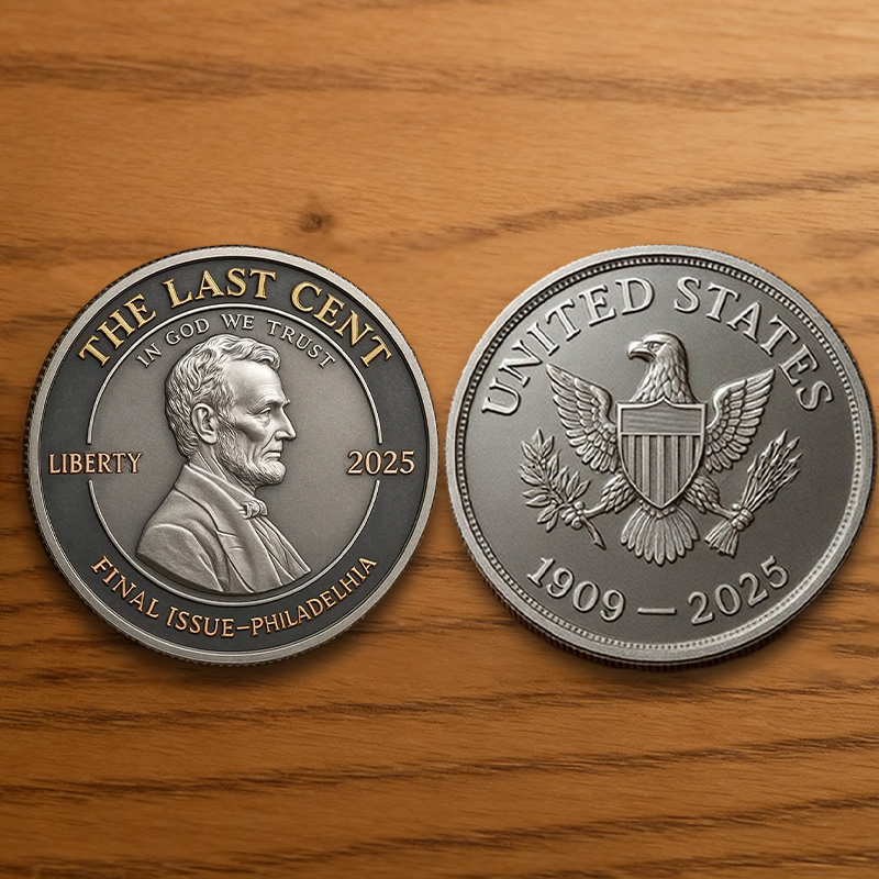 🏆Flash Sale 60% OFF⚡【Collector’s Set】Final Cent Tribute Coin