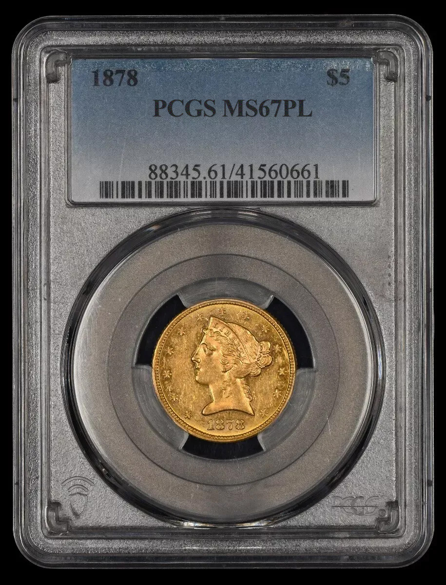 Limited Edition: 1878 $5 Gold Liberty Half Eagle