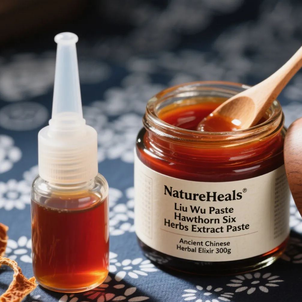 ​NatureHeals Liu Wu Gao - Hawthorn Six Herbs Estract Paste (300g) 