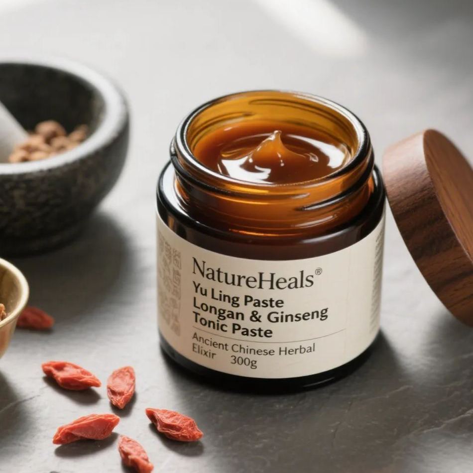 NatureHeals Yu Ling Gao -Longan & Ginseng Tonic Paste (300g)​