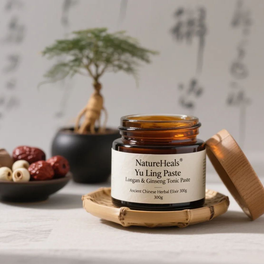 NatureHeals Yu Ling Gao -Longan & Ginseng Tonic Paste (300g)​