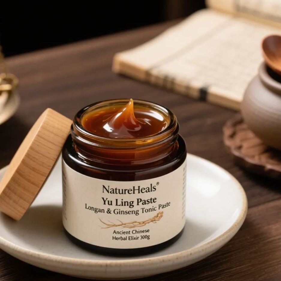 NatureHeals Yu Ling Gao -Longan & Ginseng Tonic Paste (300g)​