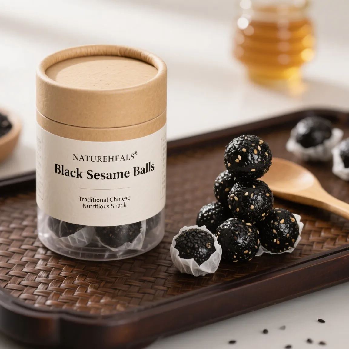 Black Sesame Balls(Nine-Steamed Nine-Sun-Dried)