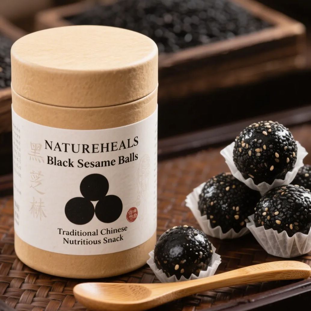 Black Sesame Balls(Nine-Steamed Nine-Sun-Dried)