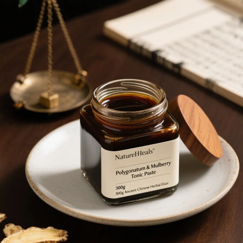 NATUREHEALS Polygonatum & Mulberry Tonic Paste - Ancient Chinese Herbal Elixir (300g)