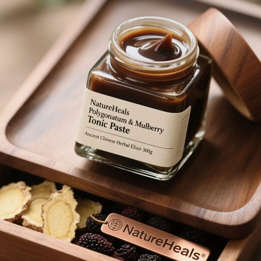 NATUREHEALS Polygonatum & Mulberry Tonic Paste - Ancient Chinese Herbal Elixir (300g)