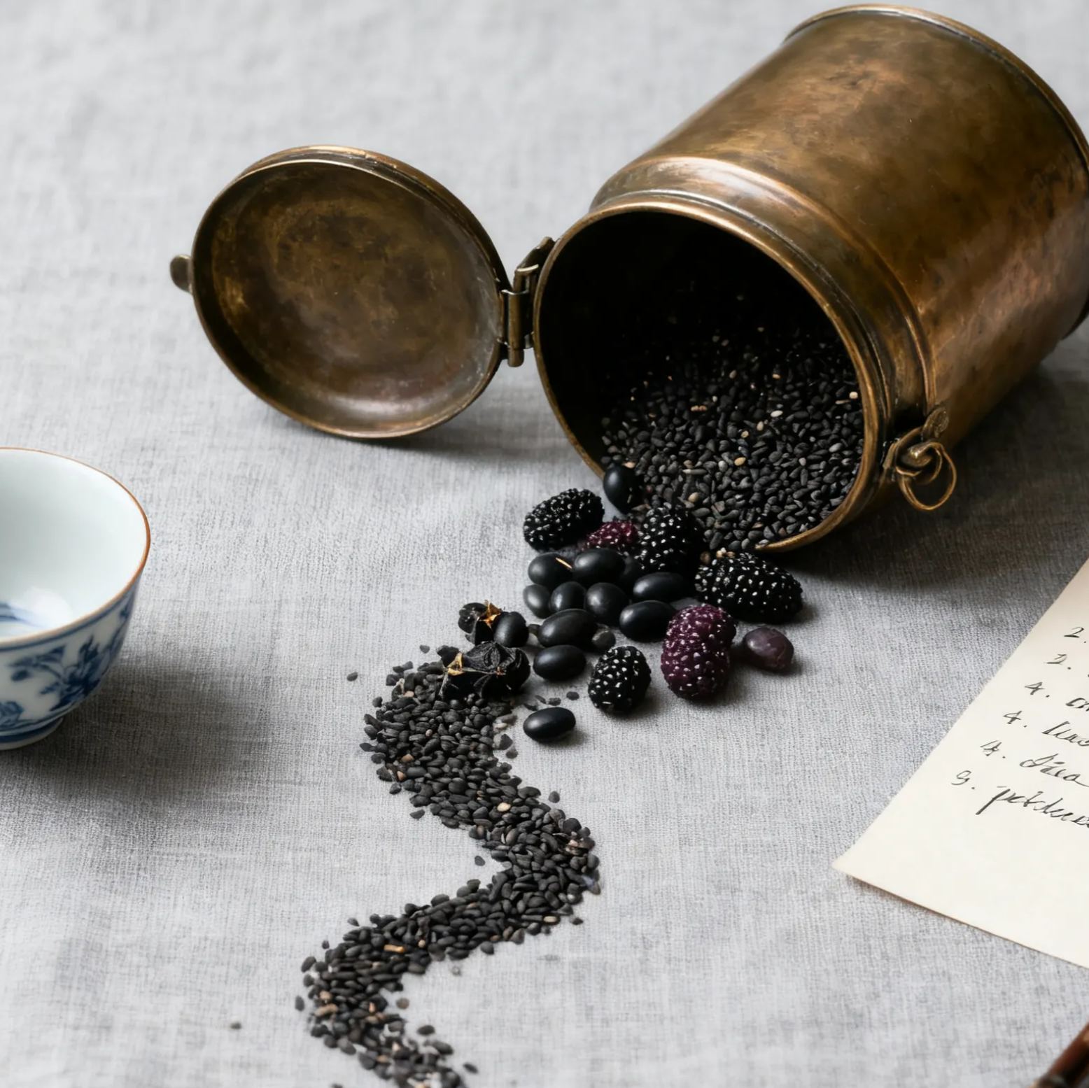 Five Black Food for Kidney