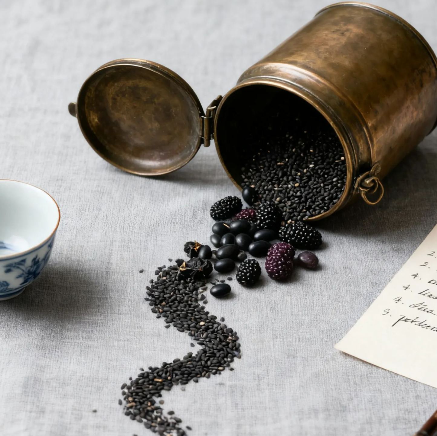 Five Black Food for Kidney