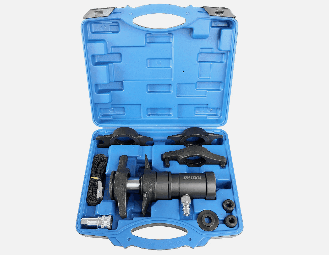 Strumento idraulico per la rimozione dei giunti sferici per tutte le serie di auto, con baionetta 19/23/26/31/30/36